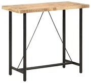 vidaXL Masă de bar, 120 x 58 x 107 cm, lemn de mango nefinisat