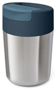 Thermos Joseph Joseph Sipp 81125, Capac de etansare, 0,340 L, Fara BPA, Otel inoxidabil, Albastru/inox