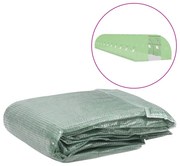 vidaXL Copertină rezervă pentru seră (45 m²), verde, 300x1500x200 cm