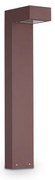 Stalp de iluminat exterior IP44 SIRIO PT2 H60 COFFEE