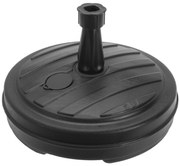 Baza parasolar gri inchis rezistenta