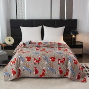 Cuvertura de pat cu model VULPEA ROSIE maro Dimensiune: 170 x 210 cm