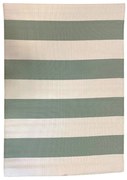 Covor de exterior, cu doua fete, 180x120 cm, verde-bej