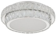 Lustra aplicata, Cristale K5, LED CCT, Telecomanda KLARA 40cm 68157-38 GL