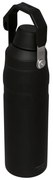 Sticlă termică neagră din oțel inoxidabil 700 ml IceFlow™ Bottle Fast Flow Black – Stanley