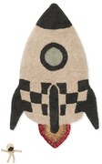 Covor de joacă pentru copii, din bumbac 85x135 cm Rocket – Lorena Canals