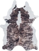 Covor din piele maro închis sintetic 100x135 cm Etosha – Ayyildiz Carpets