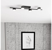 Plafonieră BET 4xGX53/12W/230V negru