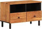 vidaXL Comodă TV, 70x33x46 cm, lemn masiv de acacia