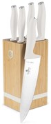 Set cutite 6 piese cu suport bambus Sahara Berlinger Haus BH 2973