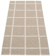 Covor tip traversă pentru interior și exterior bej 70x150 cm Ada Dark Linen – Pappelina