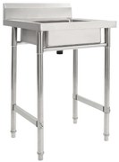 Chiuveta de bucatarie cu un bazin, otel inoxidabil