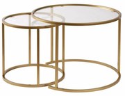 Set de măsuțe de cafea Aurum Gold 60 cm, 2buc.