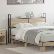 vidaXL Tăblie de depozitare Stejar sonoma 120 cm Lemn compozit