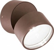 Ideal Lux - Aplica de perete LED pentru exterior OMEGA LED/7W/230V CRI 90 IP54 maro