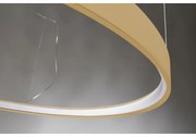 Lustră LED pe cablu RIO LED/50W/230V CRI90 3000K d. 78 cm auriu Thoro TH.174