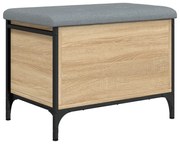 Banca de depozitare, stejar sonoma, 62x42x45 cm, lemn prelucrat