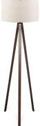 Lampă de podea AYD 1xE27/40W/230V maro/crem