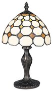 Lampă de masă cu abajur din sticlă vitrată Tiffany MARVEL 1xE14/40W/230V Rabalux 8072