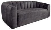 Canapea 3 locuri, Catifea Antracit, Babylon A-44510 VC