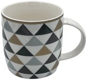 Cana Ceramica GEOMETRIC, 350 ml, 8.5x9 cm