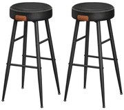 Scaun de bar LIOR, negru