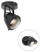 Spotlight industrial negru reglabil - Emado