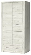 Dulap de haine Indie 01 (craft alb). 1057753
