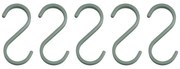 Cârlige verde-deschis 5 buc. pentru agățat din metal Hang-it – Mette Ditmer Denmark