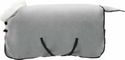 vidaXL Pătură pentru cai Gri deschis complet 75 cm Fleece polar