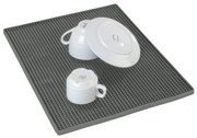 Scurgător de vase gri din cauciuc 40x30 cm Maxi – Wenko