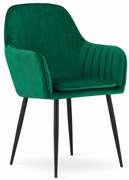 Scaun Bucatarie/Dining Moreno Catifea Verde