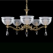 Candelabru 5 brate Cristal Bohemia Exclusive SAFFIRA V.