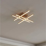 Eglo 901104 - Plafonieră LED LASANA LED/20,5W/230V aurie