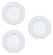 Eglo 99135 - SET 3x Lampă încastrată LED FUEVA 5 1xLED/2,7W/230V