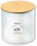 Kesper 38267 Recipient de depozitare, alb,diametru 17,3 cm