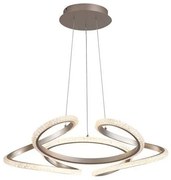 Lustra LED decorativa Doodle Champagne