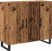 vidaXL Bufet Lemn vechi 90 x 34 x 80 cm Lemn compozit