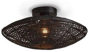 Plafoniera eco din ratan Tanami disc S, bl