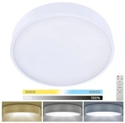 Plafonieră LED dimabilă Brilagi POOL SMART LED/48W/230V 3000-6000K 40 cm alb + telecomandă