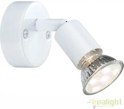 Aplica de perete design modern alba GU10 LED Olana / Oliwa 57381-1L GL