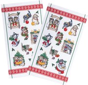 Prosoape de bucătărie din bumbac CRĂCIUN 2025 42 x 70 cm set 2 buc