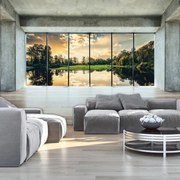 Fototapet - Privire spre lac (152,5x104 cm)