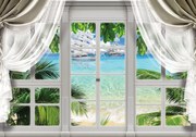 Fototapet - Privire spre ocean (254x184 cm)