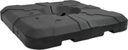 vidaXL Bază pentru umbrelă tip cantilever Negru 88,5 x 88,5 x 12 cm