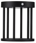 Mini Stalp LED solar iluminat exterior cu senzor de miscare IP65 AIGO H-18cm