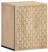 vidaXL Dulap de perete de baie, 38x33x48 cm, lemn masiv de mango