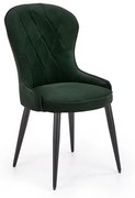 Scaun K366 velvet verde