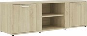 vidaXL Dulap TV, stejar Sonoma, 120 x 34 x 37 cm, lemn prelucrat
