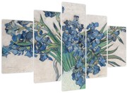 Tablou - Vincent van Gogh, Irises, reproducere (150x105 cm)